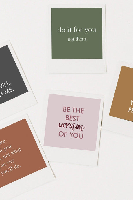 12 Motivation Pastel Colors Decorative
