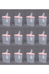 Set of 12 Large Sealed Double Lid Food Storage Container Set 12x 1700 Ml - Swordslife