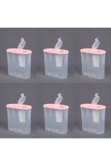 Set of 12 Large Sealed Double Lid Food Storage Container Set 12x 1700 Ml - Swordslife