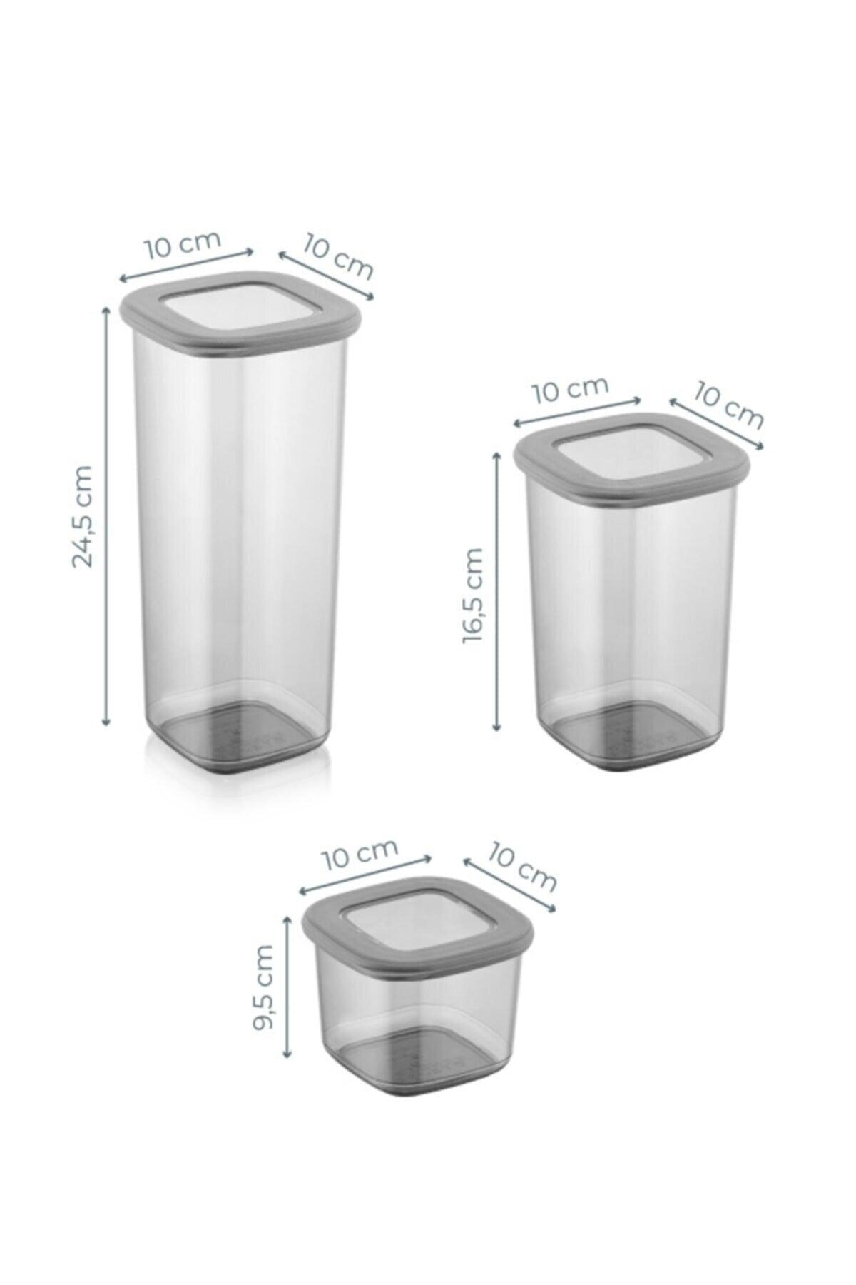 12 Pieces Labeled Bony Large Food Storage Container Set - 1200 Ml Super Set - Swordslife