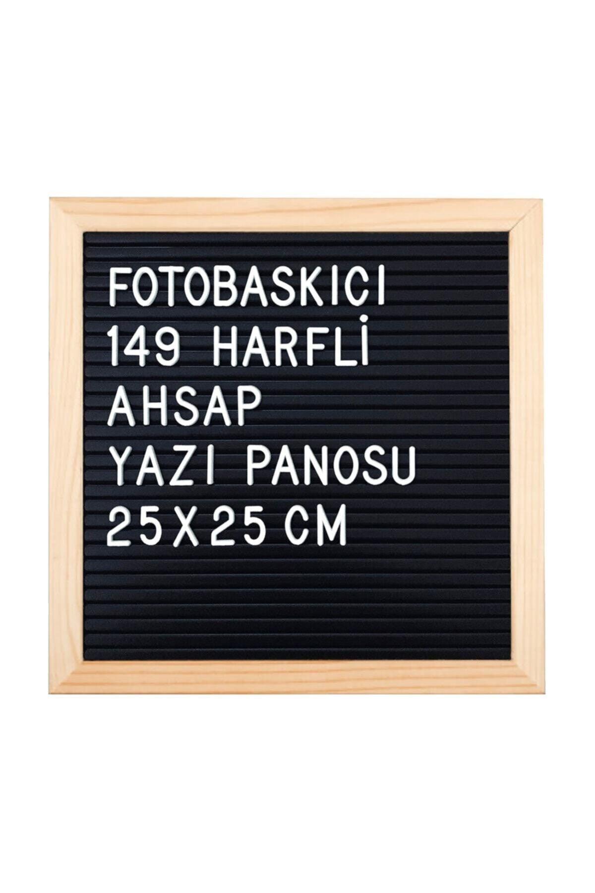 149 Letter Wooden Writing Board 25x25 Cm