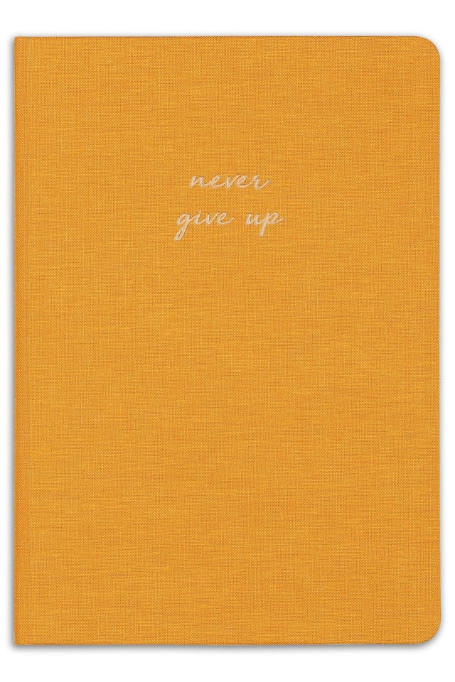 14x20 Hard Cover Notebook Dotted Mustard