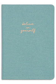 14x20 Hard Cover Notebook Dotted Turquoise