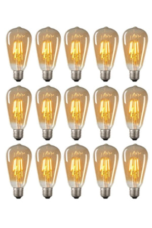 6w Rustic Bulb with 15