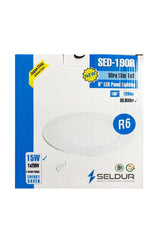 15w Ultra Slim Recessed Led Panel 3000k