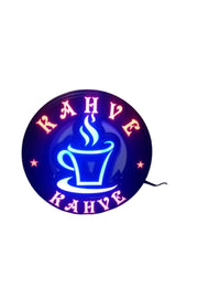 16 Colors Brown Led Signage 40x40cm With Control