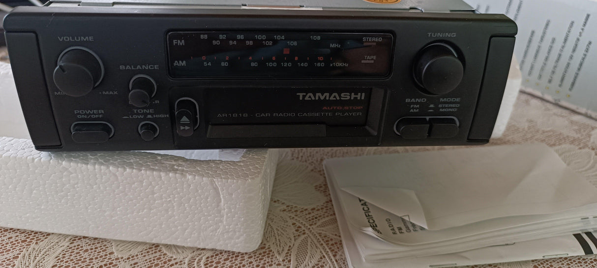 Tamashi ar 1818 stereo 2*7w car tape - Swordslife