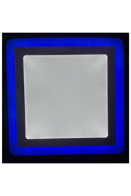 18+6 Double Color White Blue Led Panel