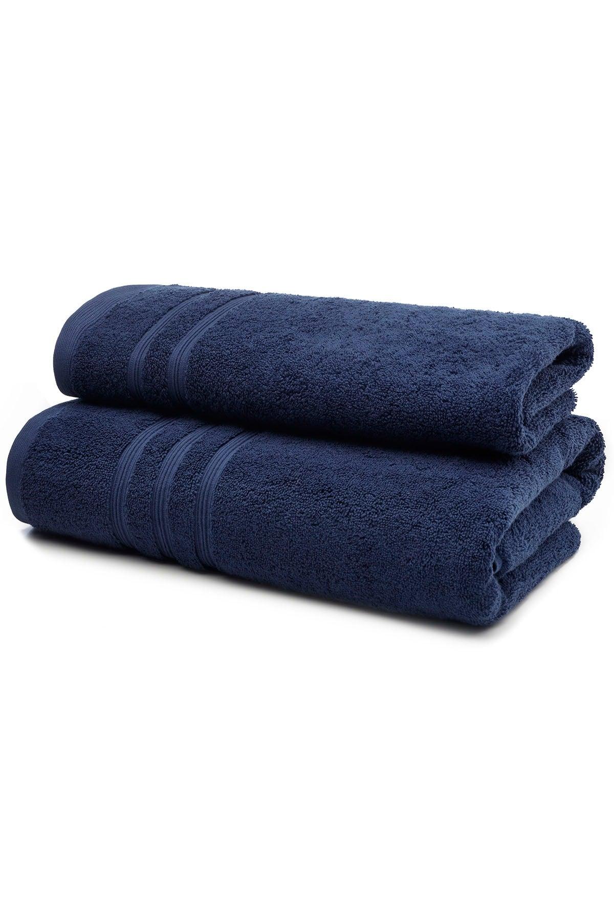 Navy Blue VIP Special Production Antiviral&Antibacterial Bath Towel Set - Swordslife