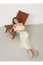 Relaxed Cut Midi Length Strap Dress - Swordslife