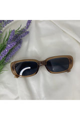 Unisex Vintage Brown Sunglasses