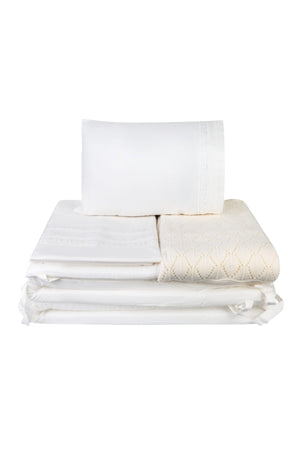 Schneeeule Ecru Lacy Private Baby Set