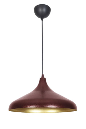Nil Special Modern Design Claret Red Interior Gold Metal Single Cafe - Kitchen Chandelier
