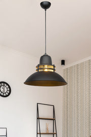 Tales Single Pendant Lamp - Black