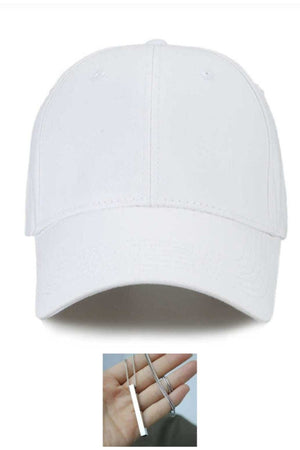 Sommer Baseball Flat und verschiedene farbige Hüte, Caps Sommer Cap Baseball Flat Halskette Emka
