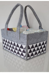 Handmade Multi-Purpose Felt Mother Baby Care And Organizer Bag Functional Organizer