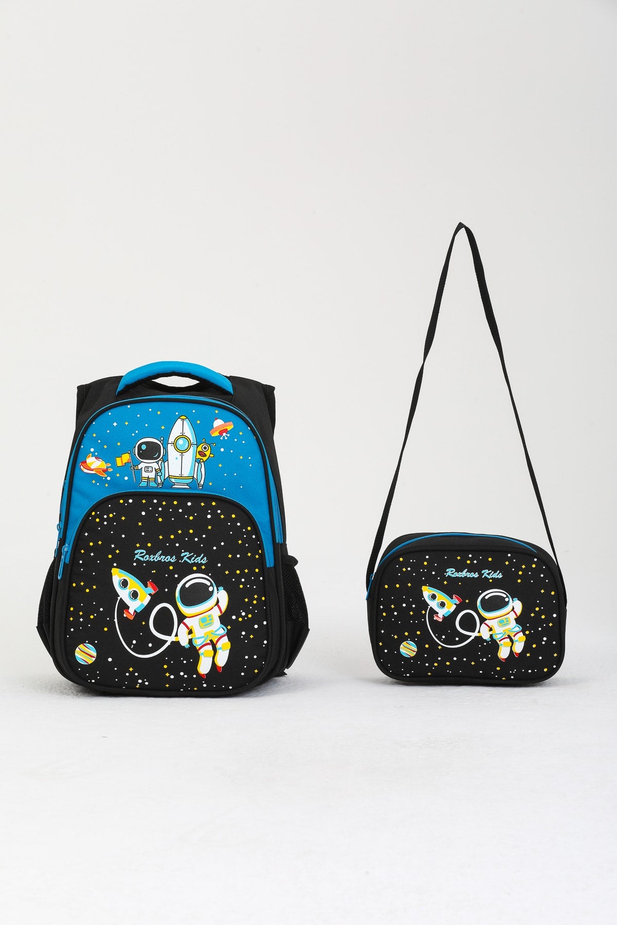 Astronaut Kids Space Primary School Bag Lunch Box Boys-girls