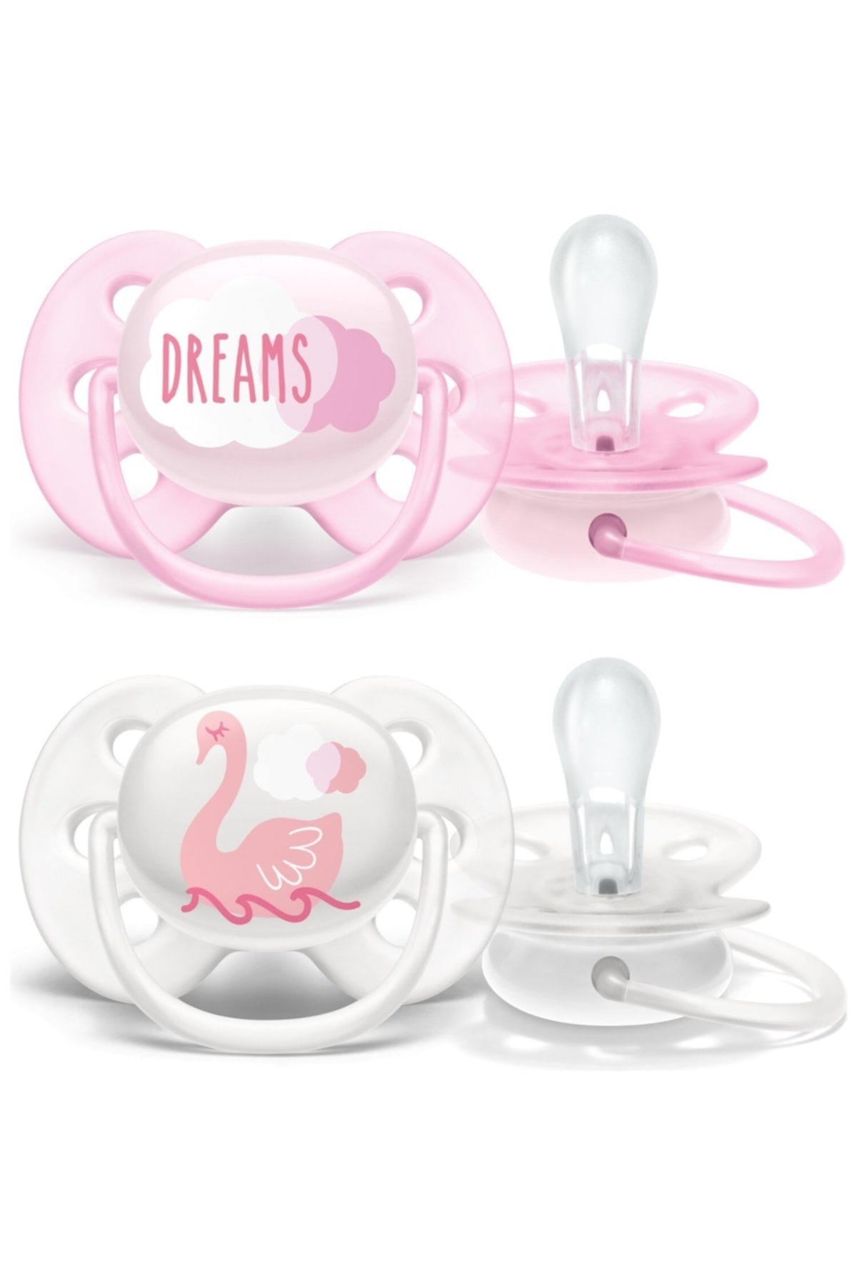 Ultra Soft Pacifier 0-6 Months Girl Scf222/02