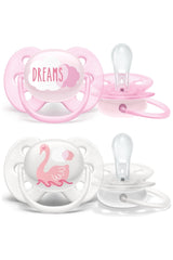 Ultra Soft Pacifier 0-6 Months Girl Scf222/02