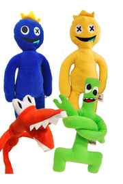 Rainbow Friends Simple Plush Toy (Set Of 4)
