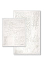 Datça Patchwork Natural Cotton 2 Piece Bathroom Rug Set 60x100 50x60 Cm White - Swordslife