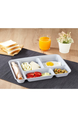 5-Fach-Tischset Diät- und Frühstücksteller