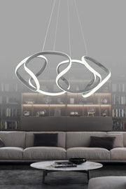 Honos Smoked Modern Pendant Lamp Led Chandelier Living Room Kitchen Room Led Chandelier