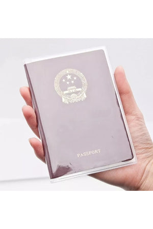 3-teiliges universelles transparentes Reisepass-Schutzhüllenmodell, geeignet für alle Länderpässe – 3 Stück