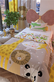 Orman Family Double Sided Kids Duvet Cover Set Cotton