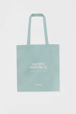 Pacific Republic Logo Stofftasche