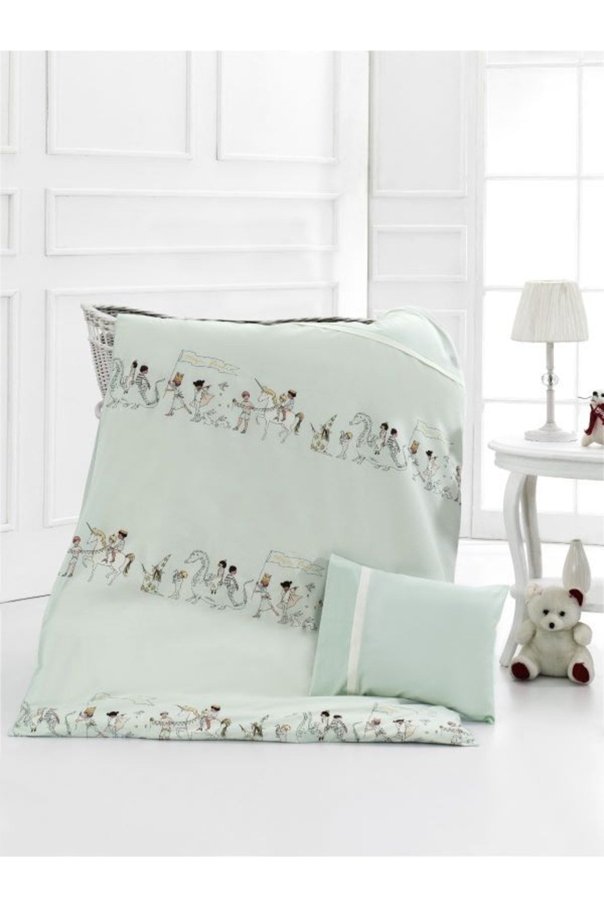 Momishop Fairy Tale Duvet Cover Set Green