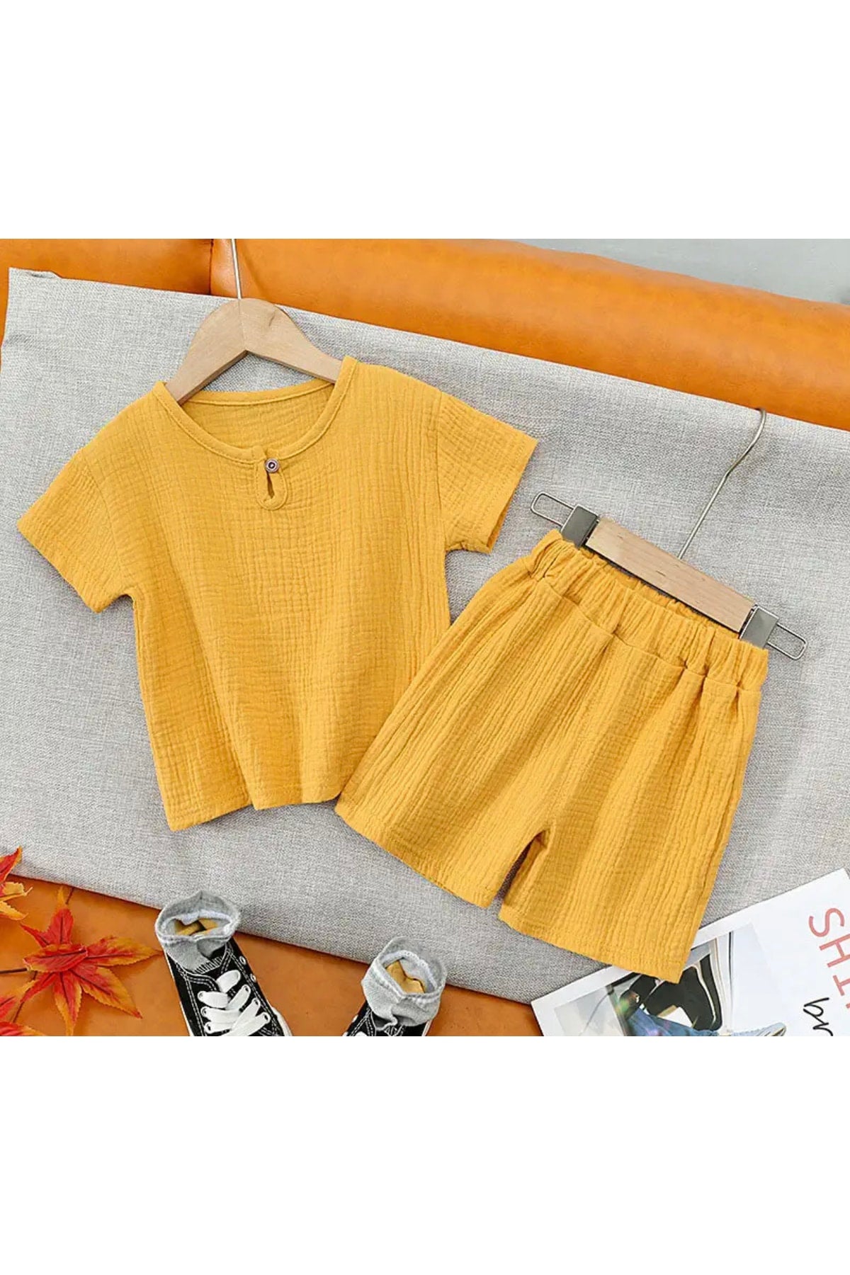 Kids Muslin Suit Summer Bohemian