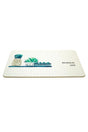 Diatom Bath Mat Water Absorbent Doormat Non-Slip Floor Mat Ablution Mat Botanical - Swordslife