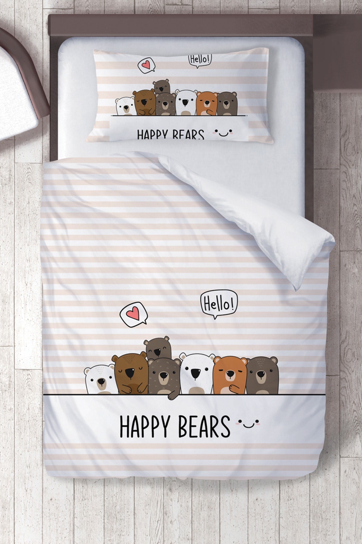 Cotton Single Kids Room Duvet Cover Set Model No:0615