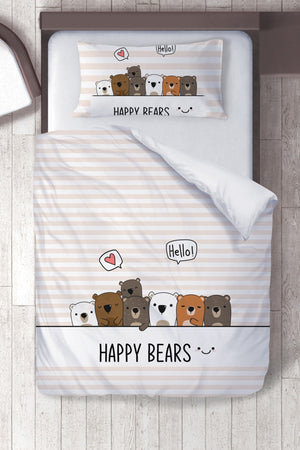 Cotton Single Kids Room Duvet Cover Set Model No:0615