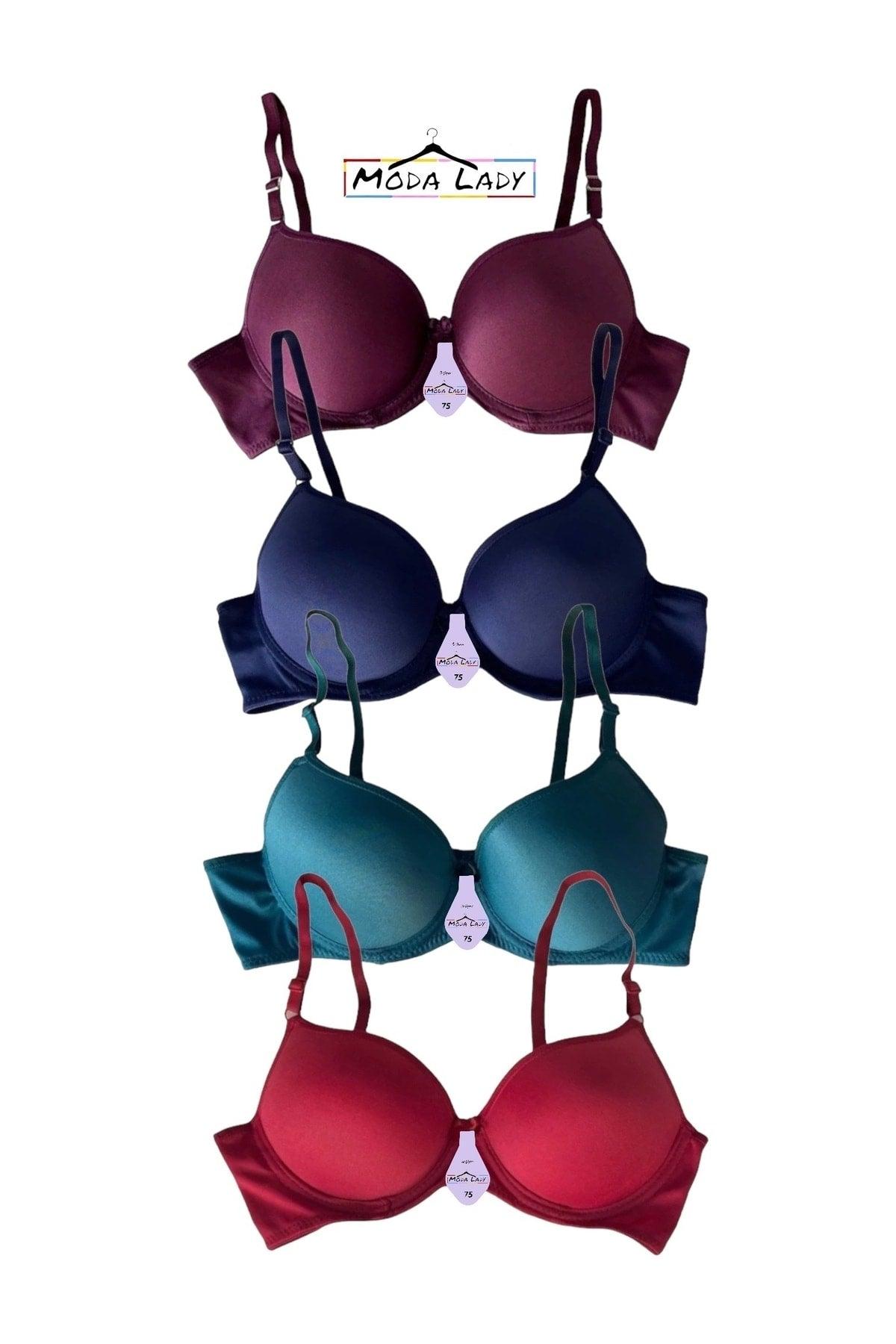 4 Pieces Bras With Filled Underwire - Swordslife