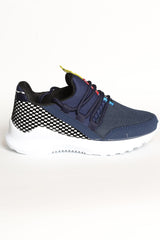 Kids Navy Orthopedic Walking Shoes