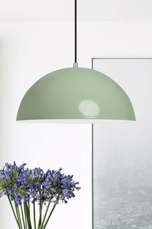 Lipeo Mint Green Chandelier Single Pendant Lamp Living Room Kitchen Hairdresser Cafe Lamp Decorative Lighting Nursery
