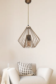Mudulight Lavie Single Pendant Lamp Gold Mtla-46