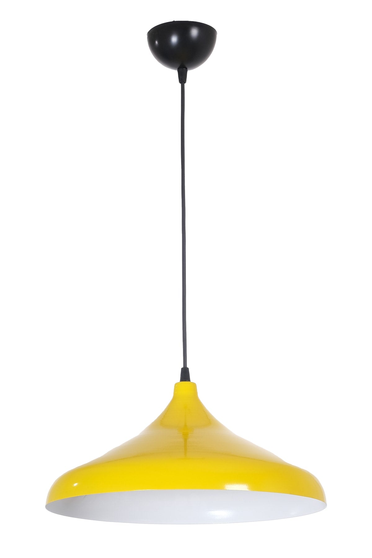 Nil Modern Design Cafe Kitchen Living Room Metal Yellow Color Single Chandelier