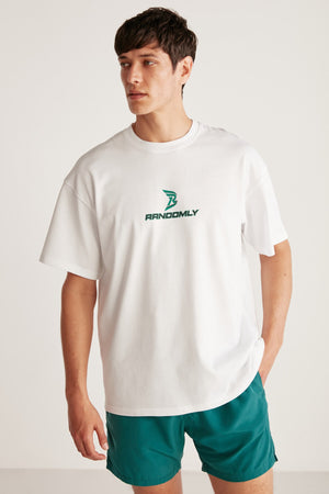 Weißes Oversize-T-Shirt „Ivan“