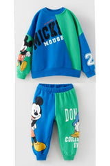 New Season Under-Upper Kids Team (MICKEY MOUSE-DONALD PRINTED) (BUY 1 SIZE LARGER)