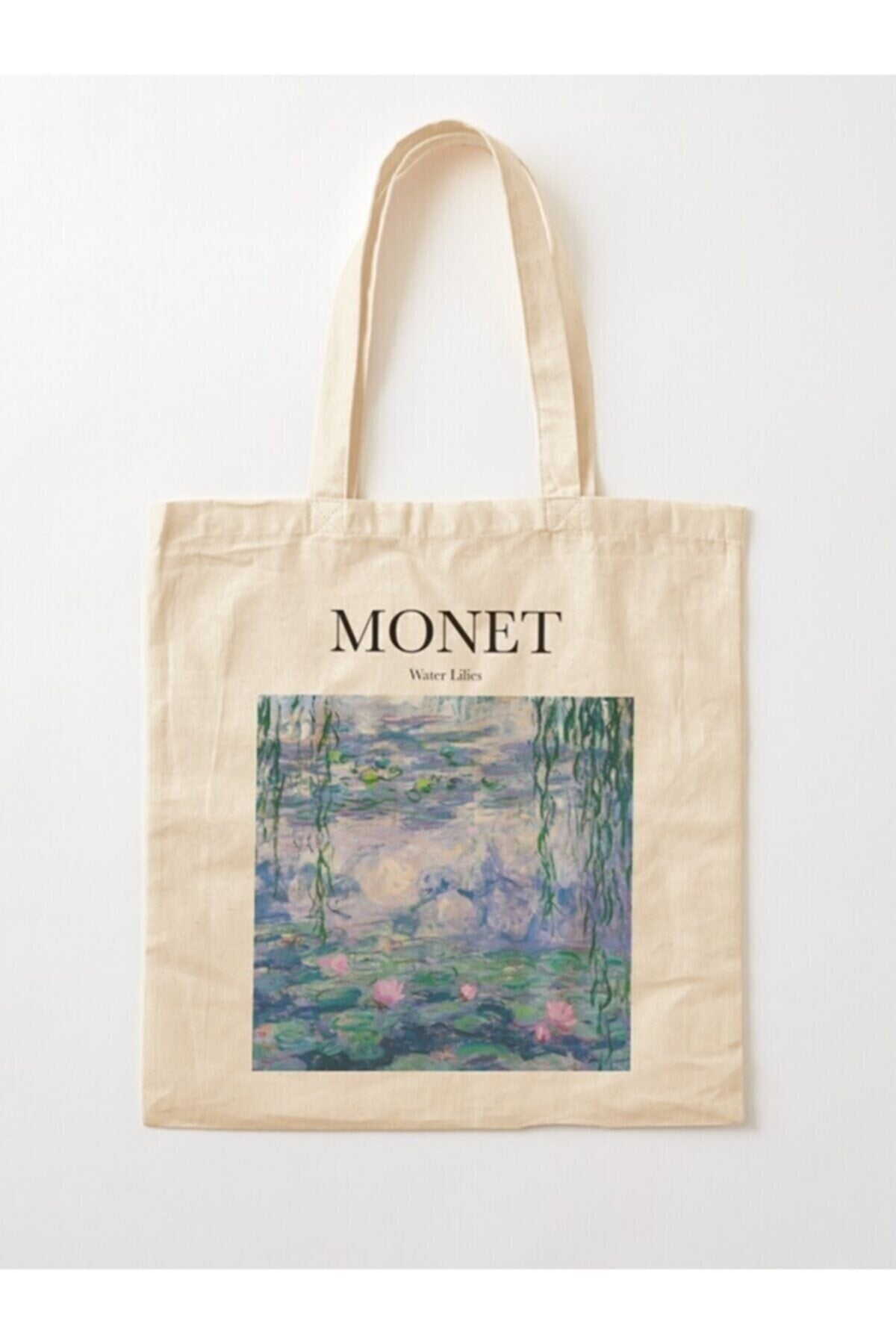 Monet - Lilien bedruckter Rohstoff