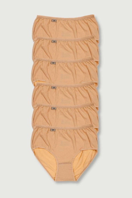 Women Ten 6 Pack Lycra Bato Panties ELF568T0924CCM6 - Swordslife