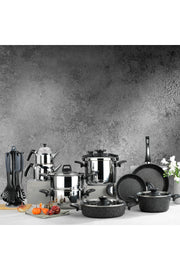 Grand Çelik - Yyçeyiz Set-20 Pcs.-Black