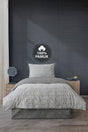Ranforce Single Duvet Cover Set Triangle Gray - Swordslife