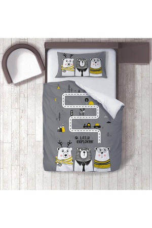 Cotton Single Kids Room Duvet Cover Set Model No:0067