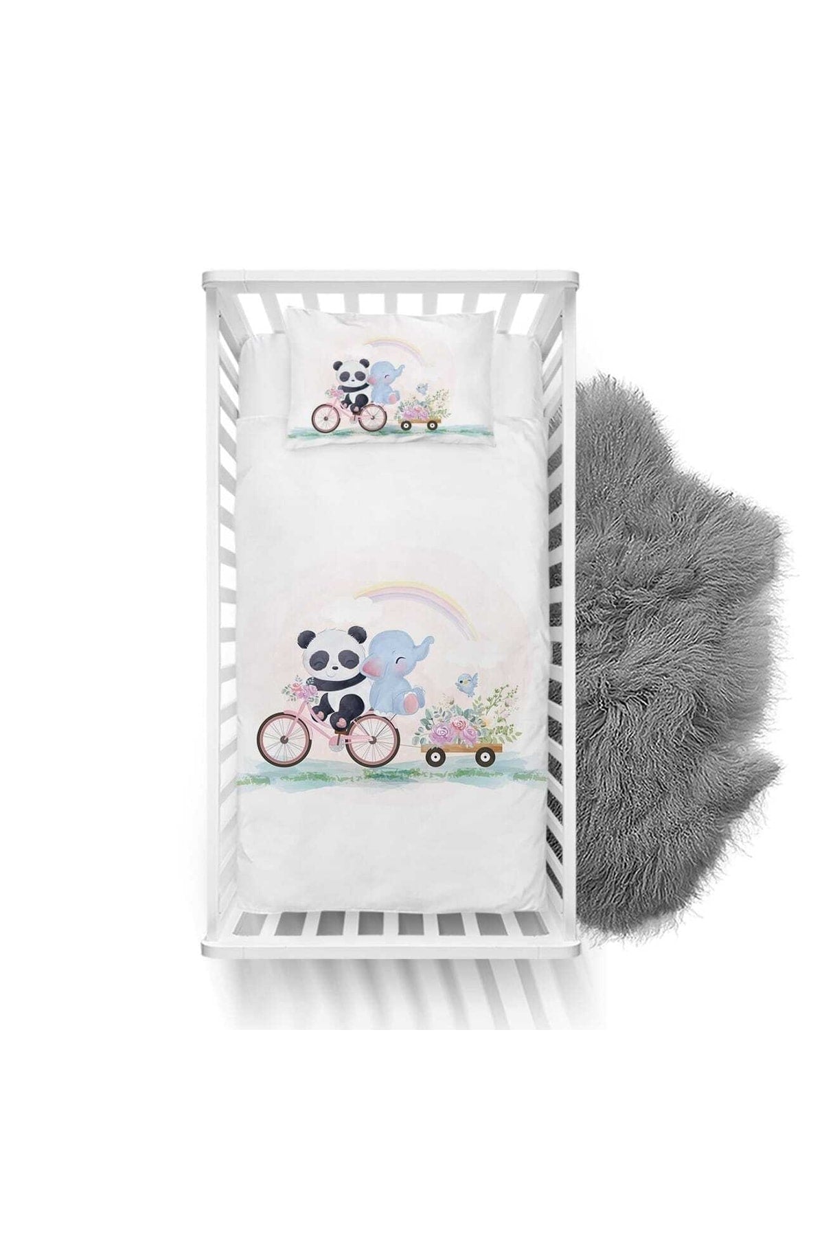 Tugu Home&Baby Digital Printed Cotton Micro Satin 100X150 Baby Room Duvet Cover24