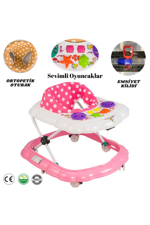 3-Level Adjustable Toy Walker