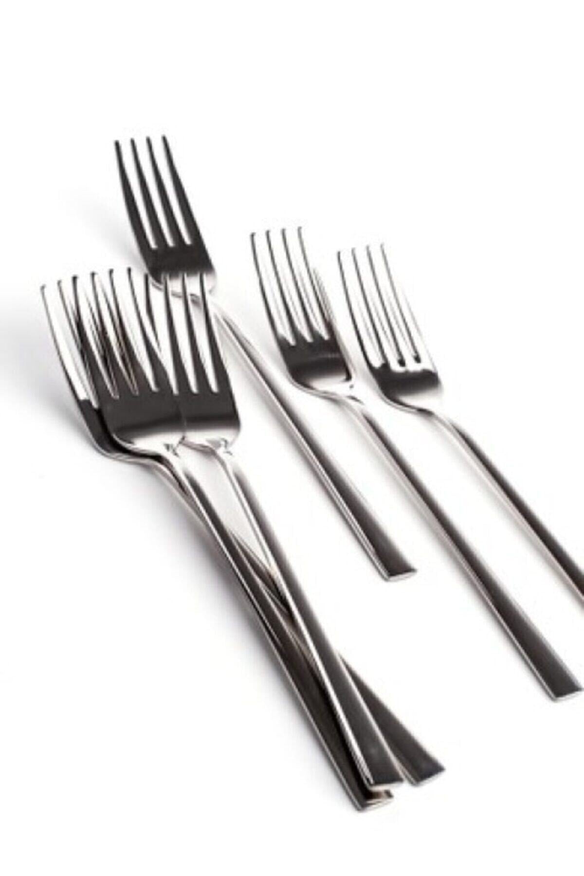 Dinner Fork Set of 6 (STAINLESS STEEL) Gül Çelik